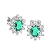 Woman Kate Stones 18K Earrings