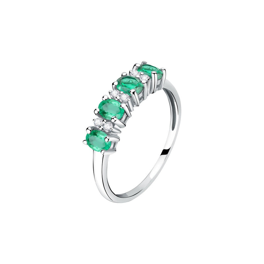 Woman Armonia Stones 18K Ring