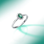 Woman Kate Stones 18K Ring