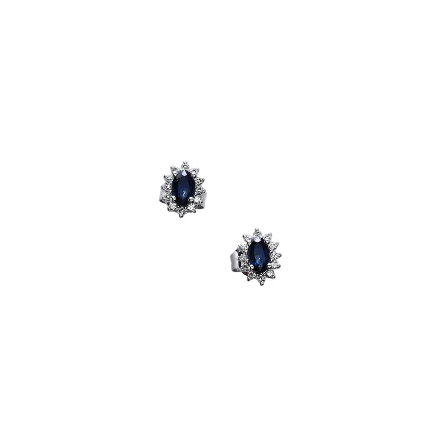 Woman Saggezza Stones 18K Earrings