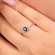 Woman Saggezza Stones 18K Ring