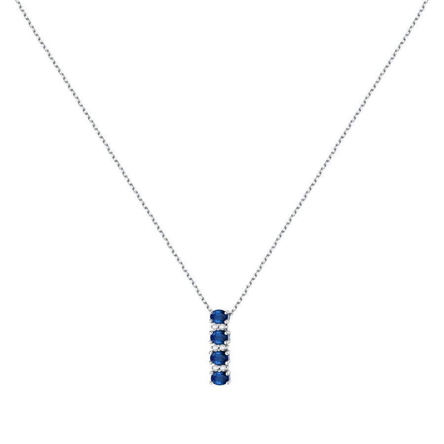 Woman Saggezza Stones 18K Necklace