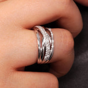 Woman Romantica Diamonds 18K Ring