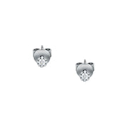 Woman Love Diamond Diamonds 18K Earrings