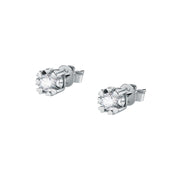 Woman Love Diamond Diamonds 18K Earrings
