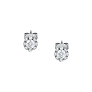 Woman Love Diamond Diamonds 18K Earrings