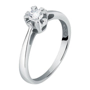 Woman Love Diamond Diamonds 18K Ring