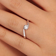 Woman Love Diamond Diamonds 18K Ring