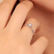 Woman Love Diamond Diamonds 18K Ring