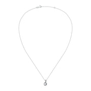 Woman Love Diamond Diamonds 18K Necklace