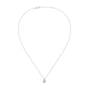 Woman Love Diamond Diamonds 18K Necklace