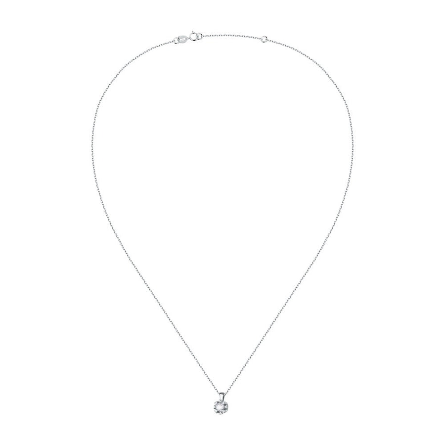 Woman Love Diamond Diamonds 18K Necklace
