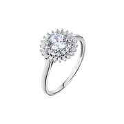 Woman Oxyde Engagement 18K Ring