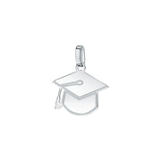 Unisex Ciondoli White Gold Graduation 18K Pendant
