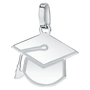 Unisex Ciondoli White Gold Graduation 18K Pendant