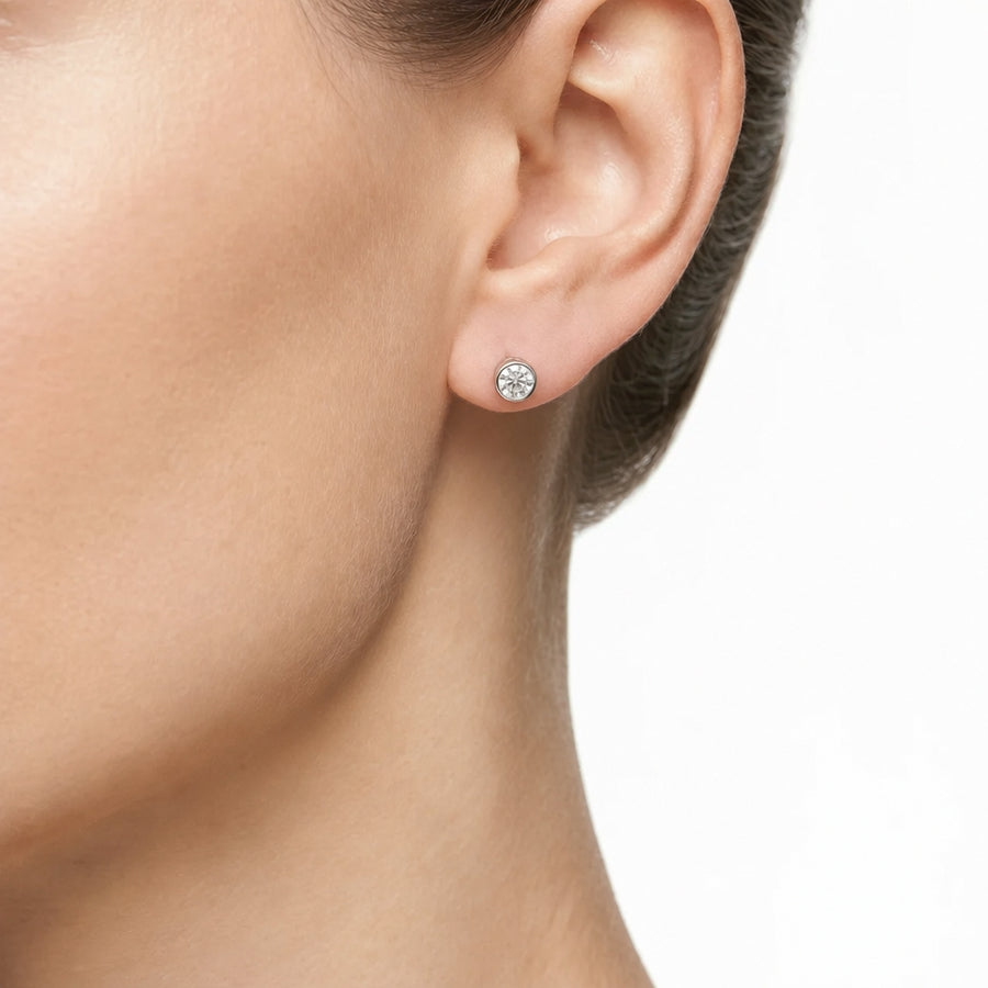 Woman B-Classic Gold 18K Earrings