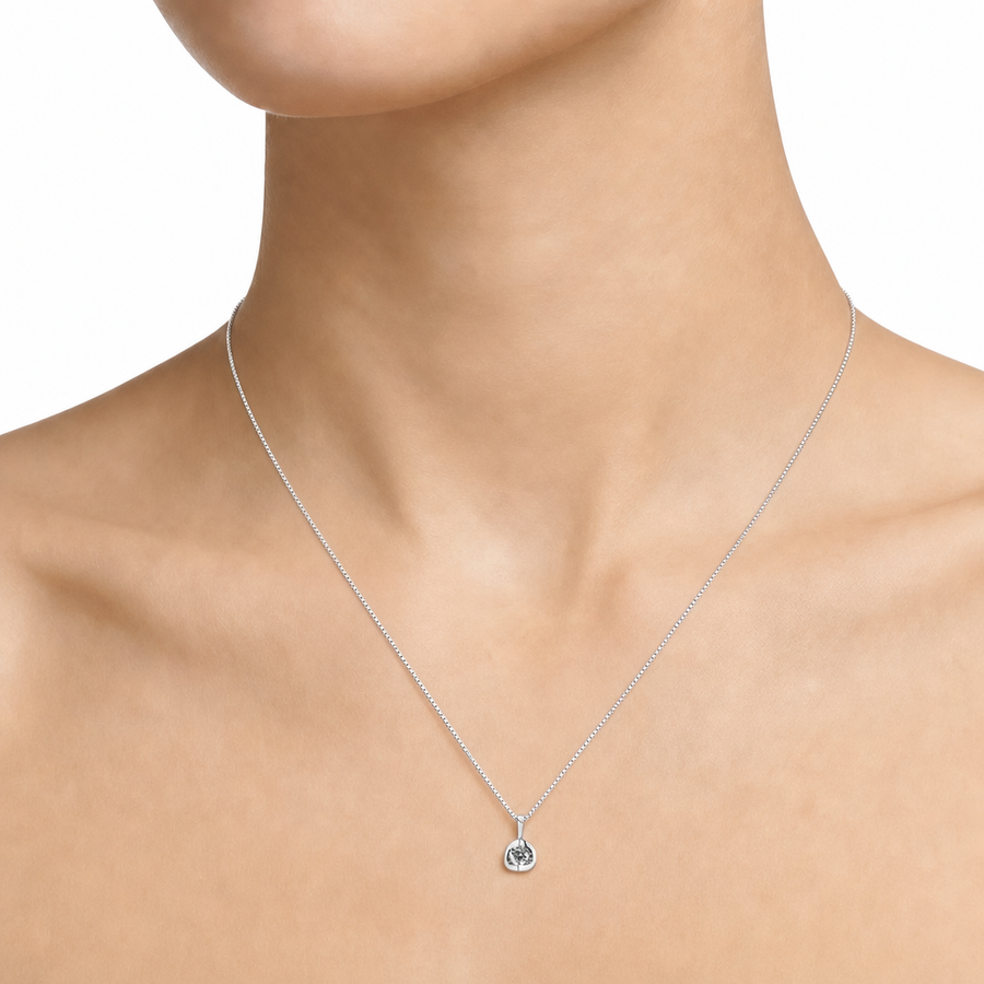 Woman Goccia Diamonds 18K Necklace