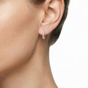 Woman Infinity Diamonds 18K Earrings