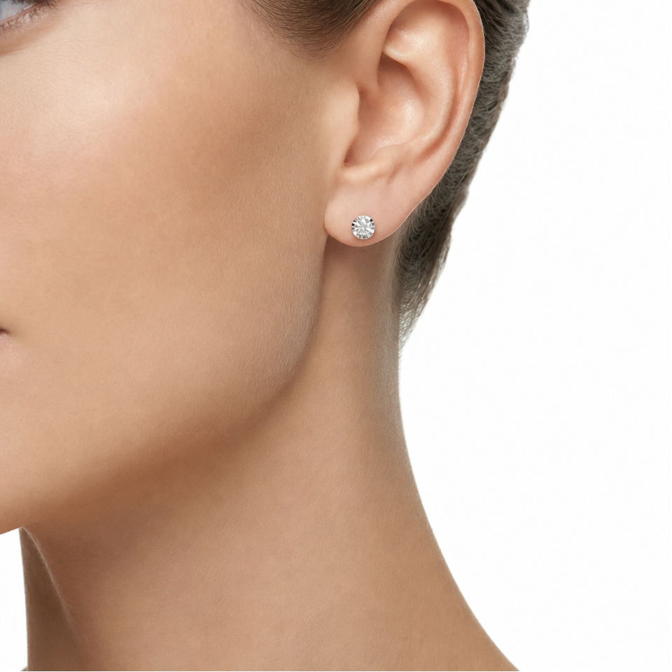 Woman Lux Etoile Diamonds 18K Earrings
