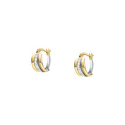 Woman Creole Gold Anniversary 9K Earrings