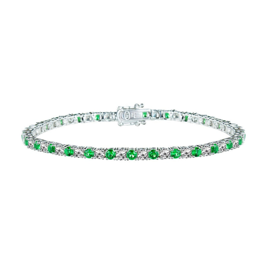 Woman B-Tennis Silver 925 Bracelet