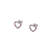 Woman Vita Silver Heart 925 Earrings