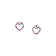 Woman Vita Silver Heart 925 Earrings