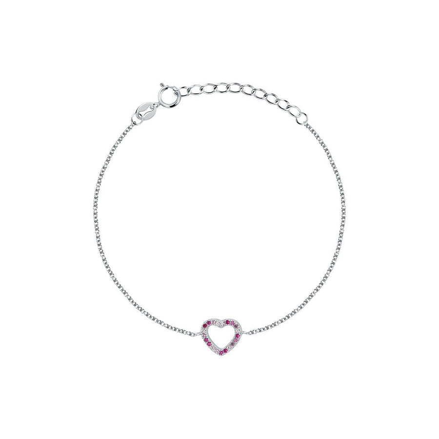Woman Vita Silver Heart 925 Bracelet