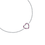 Woman Vita Silver Heart 925 Bracelet