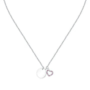 Woman Vita Silver Heart 925 Necklace
