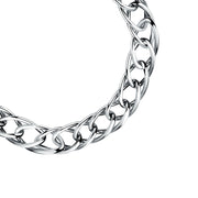 Unisex Intreccio Bold Silver 925 Bracelet
