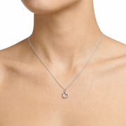 Woman Vita Silver Heart 925 Necklace