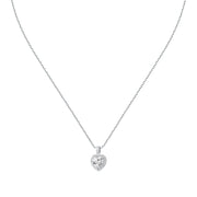 Woman Cuori Silver Heart 925 Necklace