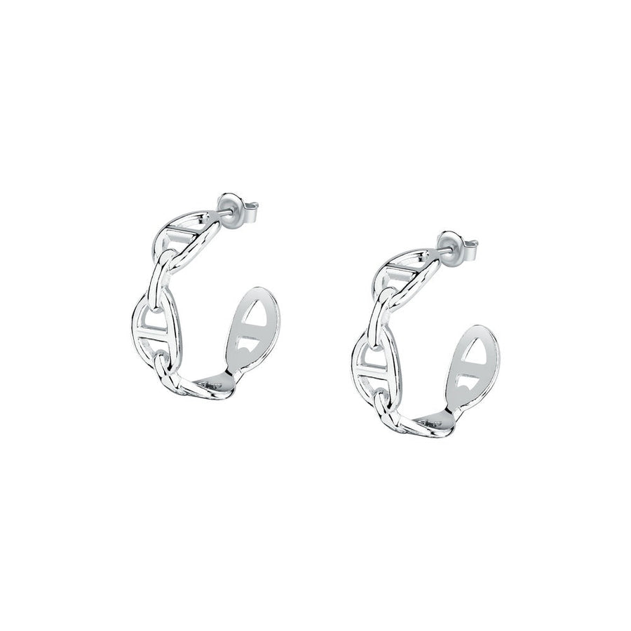Woman Intreccio Bold Silver 925 Earrings