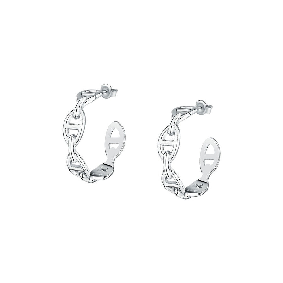 Woman Intreccio Bold Silver 925 Earrings