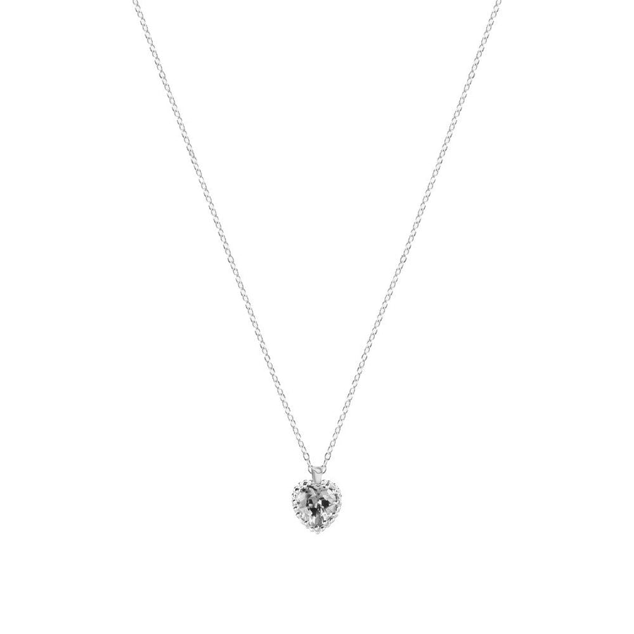 Woman Baci Silver Heart 925 Necklace