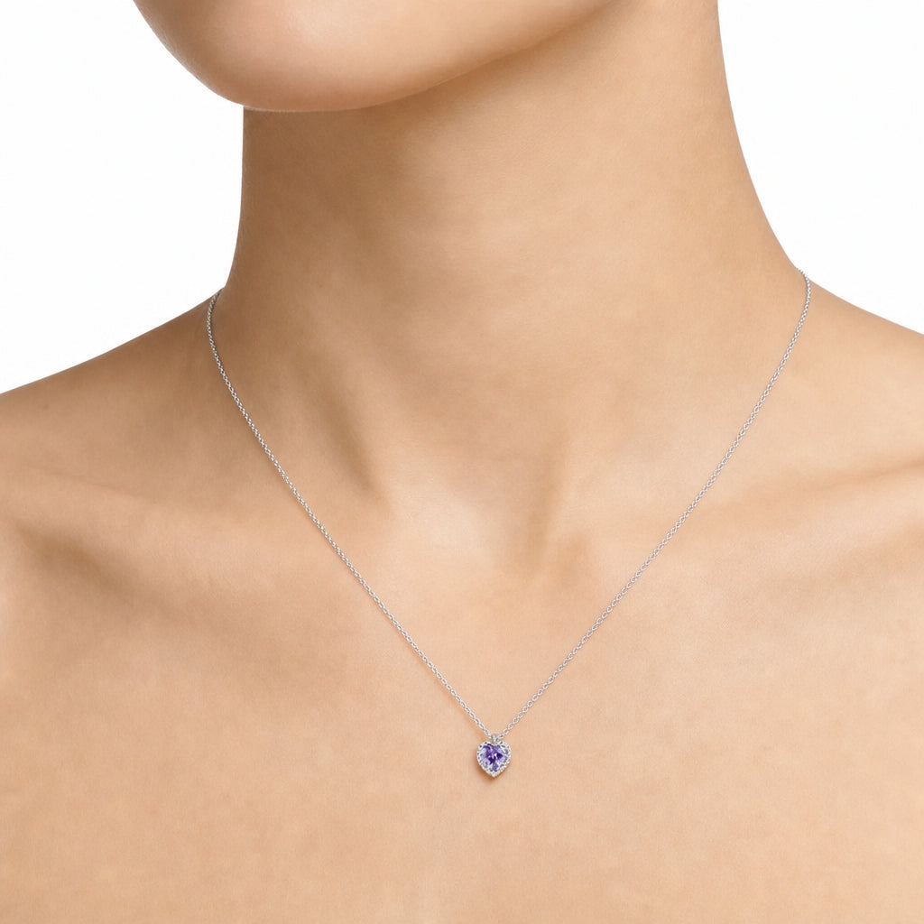 Woman Baci Silver Heart 925 Necklace