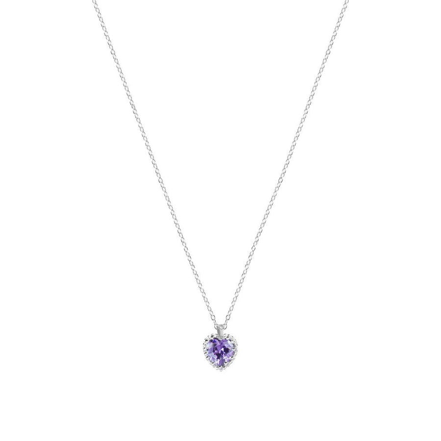 Woman Baci Silver Heart 925 Necklace
