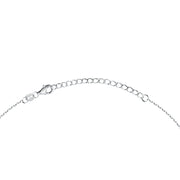 Woman Colorful Love Silver 925 Necklace