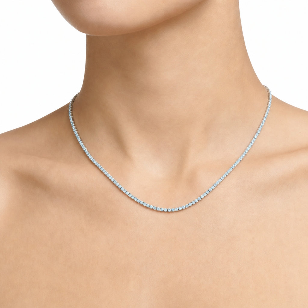 Woman Aurora Silver 925 Necklace