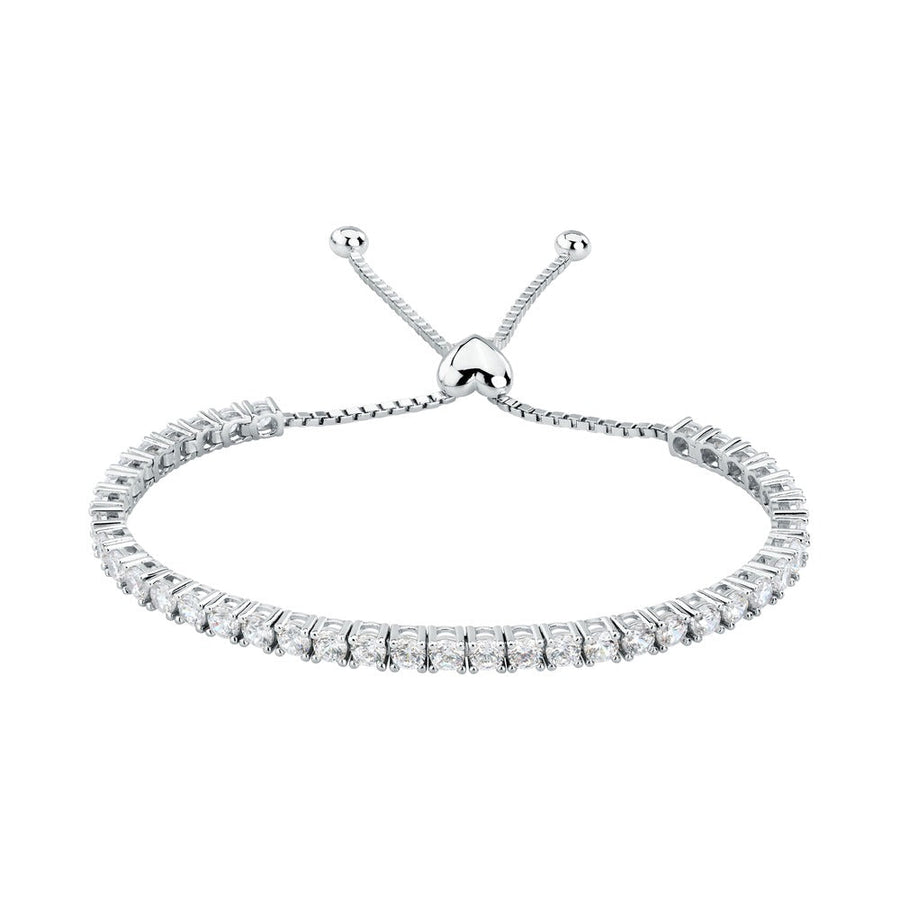 Woman B-Tennis Silver 925 Bracelet