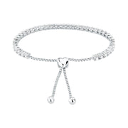 Woman B-Tennis Silver 925 Bracelet