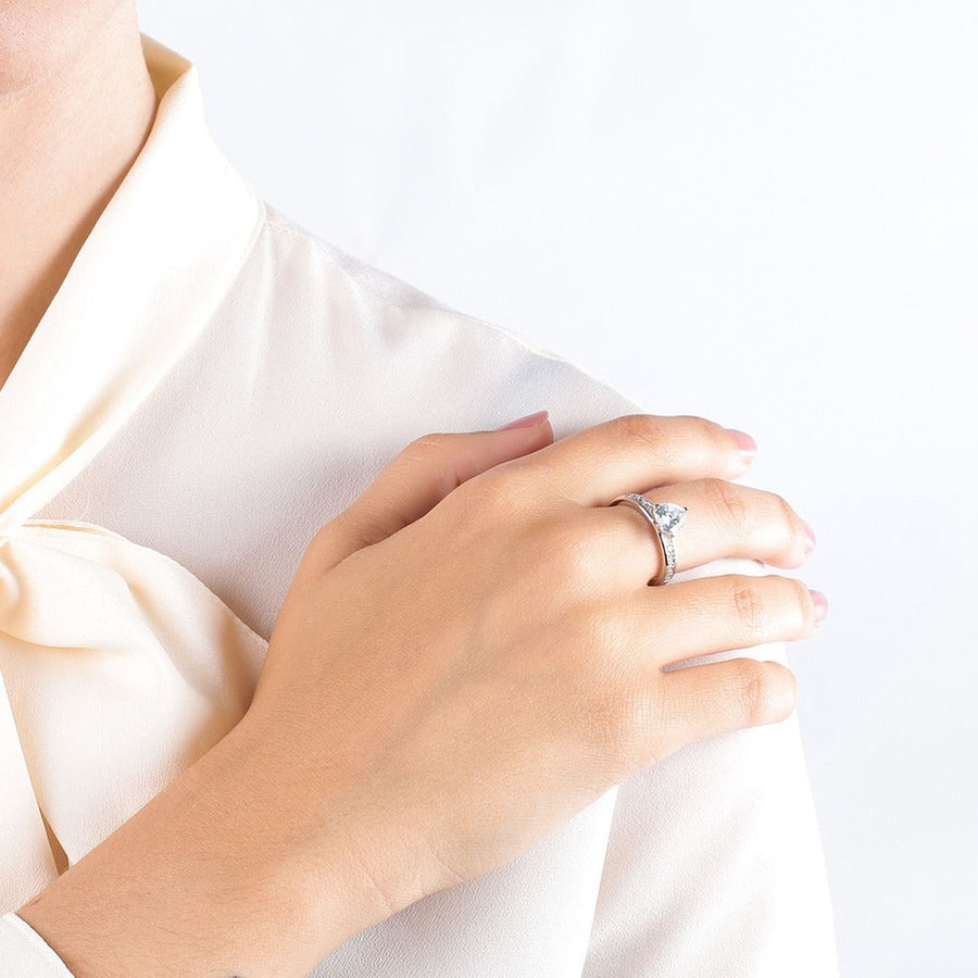Woman Cuori Silver Heart 925 Ring