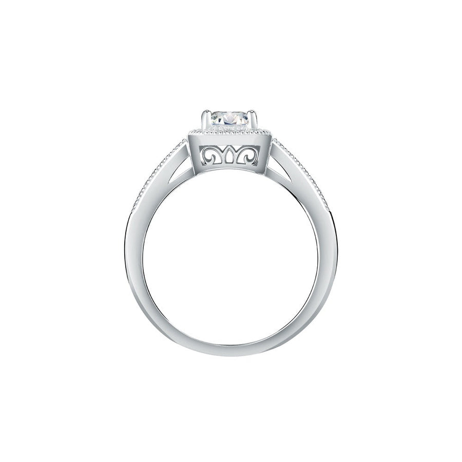 Woman B-Classic Silver 925 Ring
