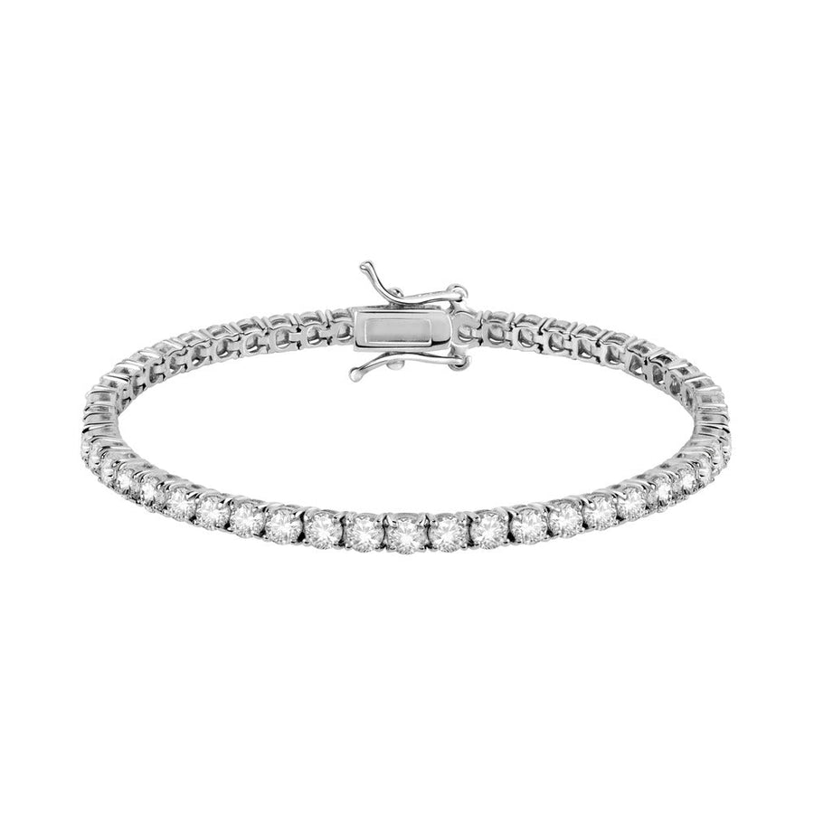 Woman B-Tennis Silver 925 Bracelet