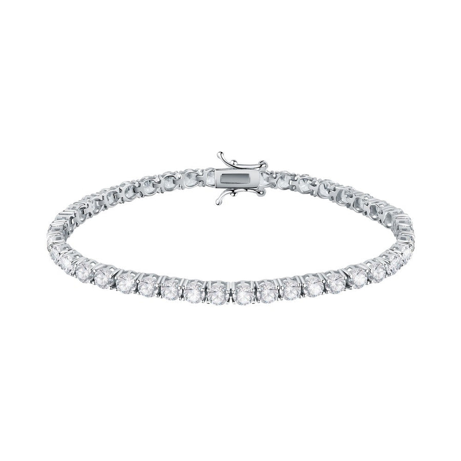 Woman B-Tennis Silver 925 Bracelet