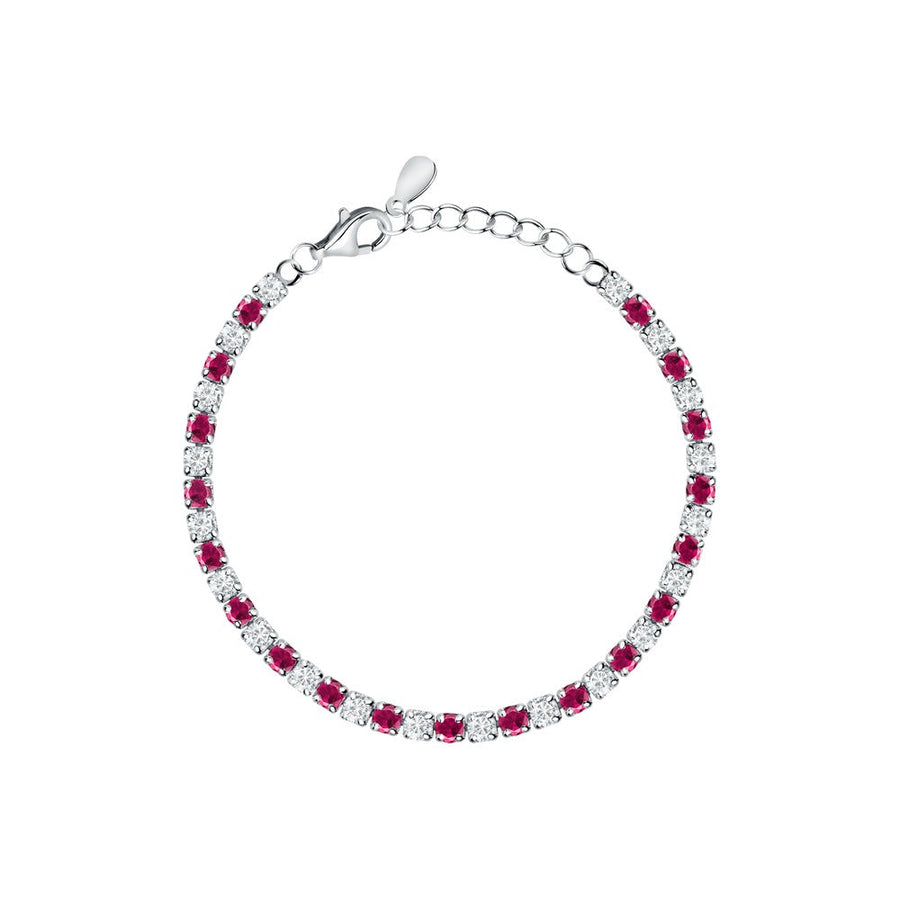 Woman B-Tennis Silver 925 Bracelet