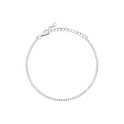 Woman B-Tennis Silver 925 Bracelet