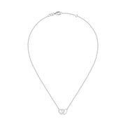 Woman Hearts Silver 925 Necklace
