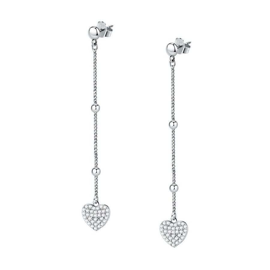 Woman True Love Silver 925 Earrings
